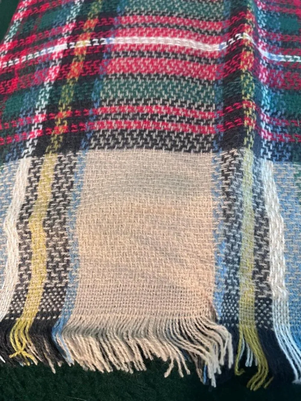 3 Knitted Woven Scarves